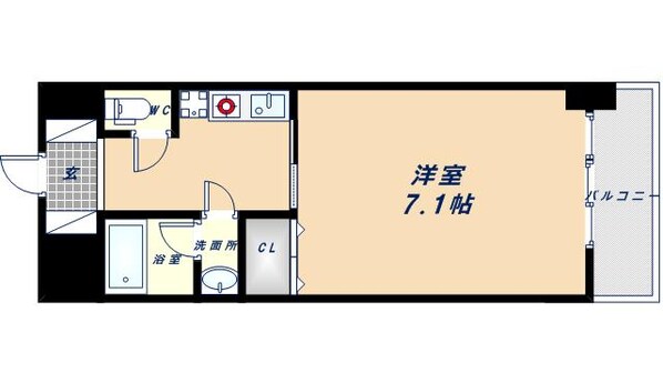 グレンパーク中川の物件間取画像